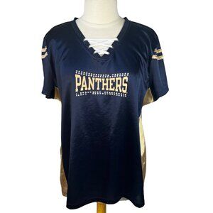 KA For Her Pitt Panthers Shirt Jersey Womens 2XL Blue Gold